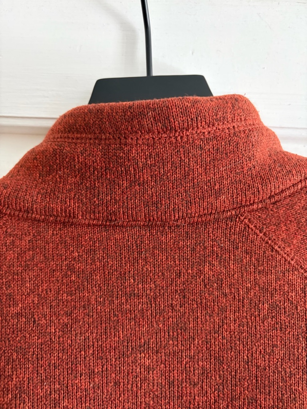 Patagonia Burnt Orange Full-Zip Fleece Jacket - Picture 8 of 8